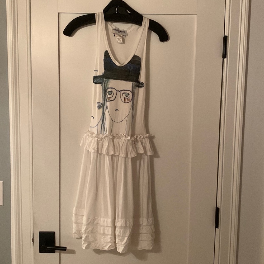 Vintage Charles Anastase 1979 cotton dress